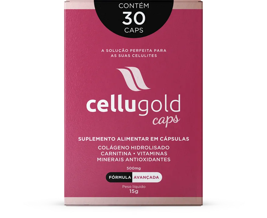 Caixa do Cellugold Caps
